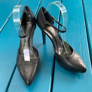 Vintage Inspired Leather Ralph Lauren Pumps